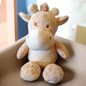 Kellytoy Plush Giraffe with Rattle - Soft Sensory Baby Toy, Nursery Decor 14"